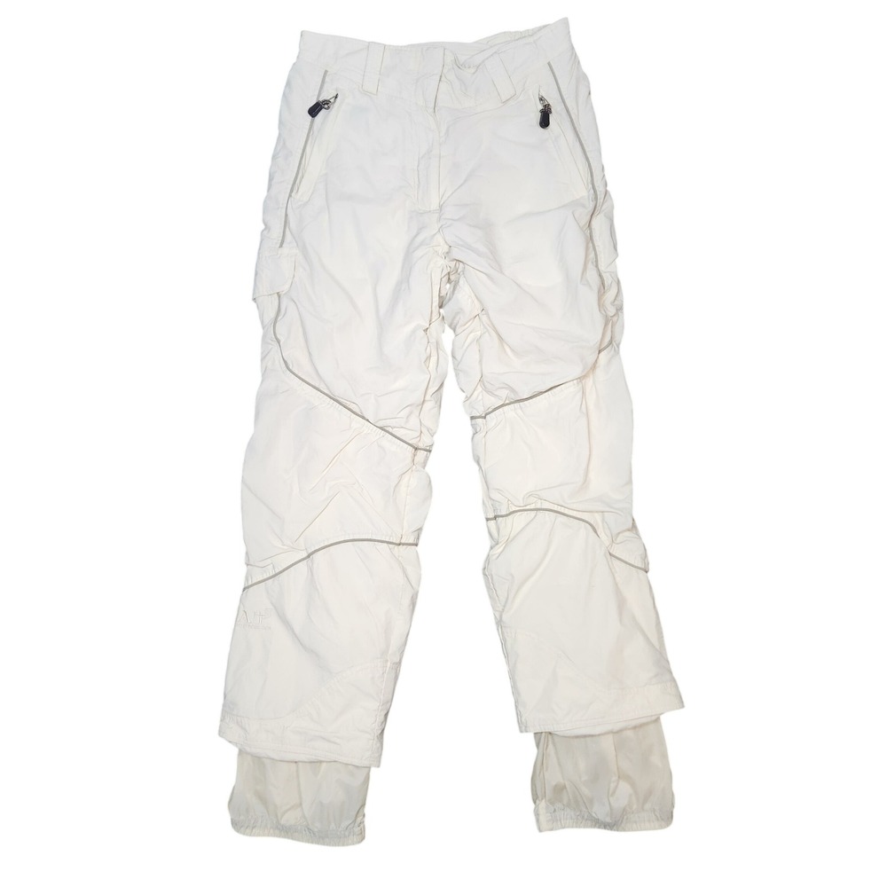 Obermeyer Y2K Womens Ski Snowboard‎ Pants Insulated Snow Pants 12 Cream White